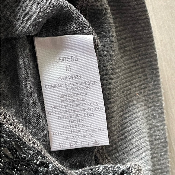 Y2K Miss Me Sweater - Silver Web Design - Size Medium - Picture 15 of 16